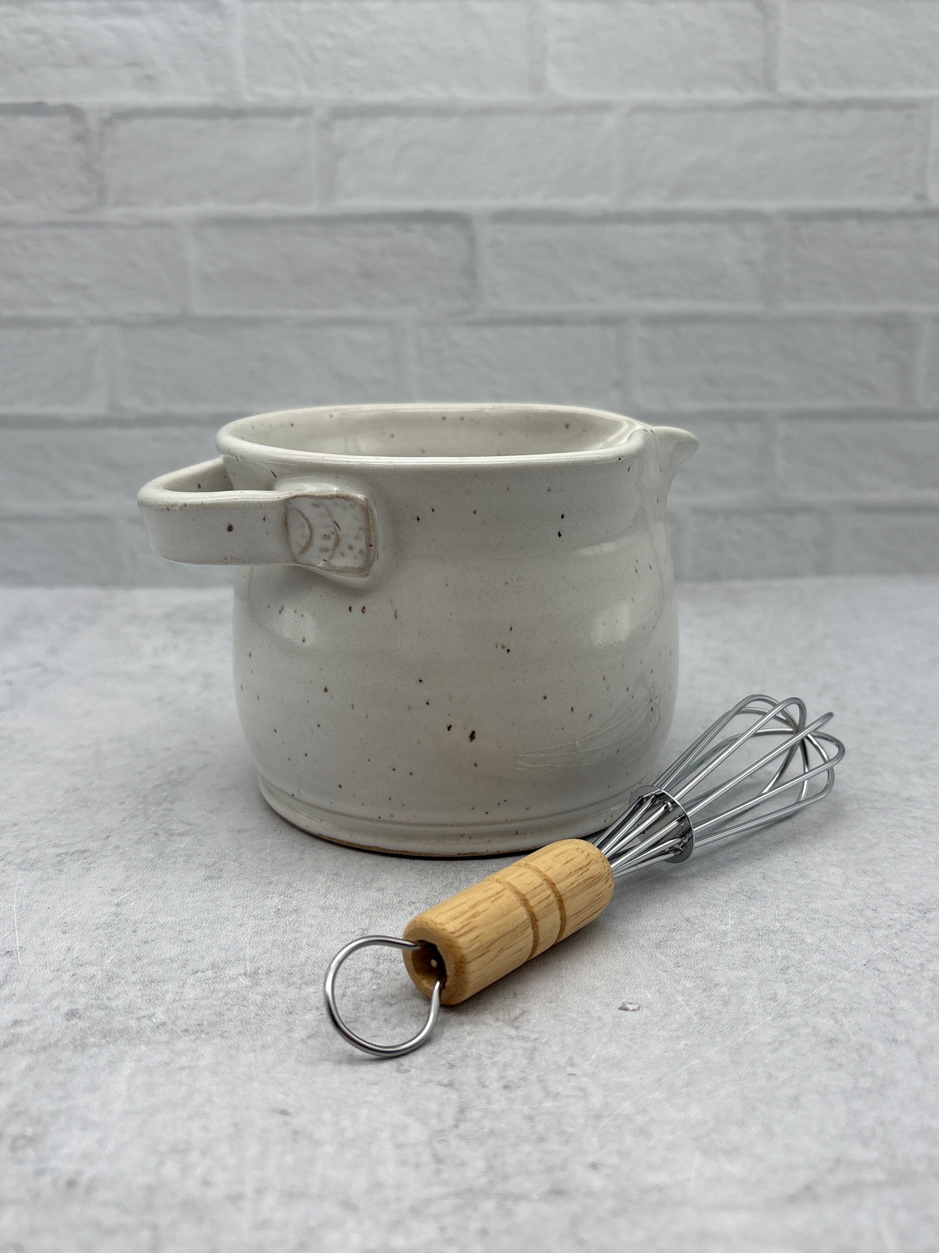 Whisking Bowls in Speckle Stoneware