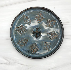 Incense Holders in White Stoneware