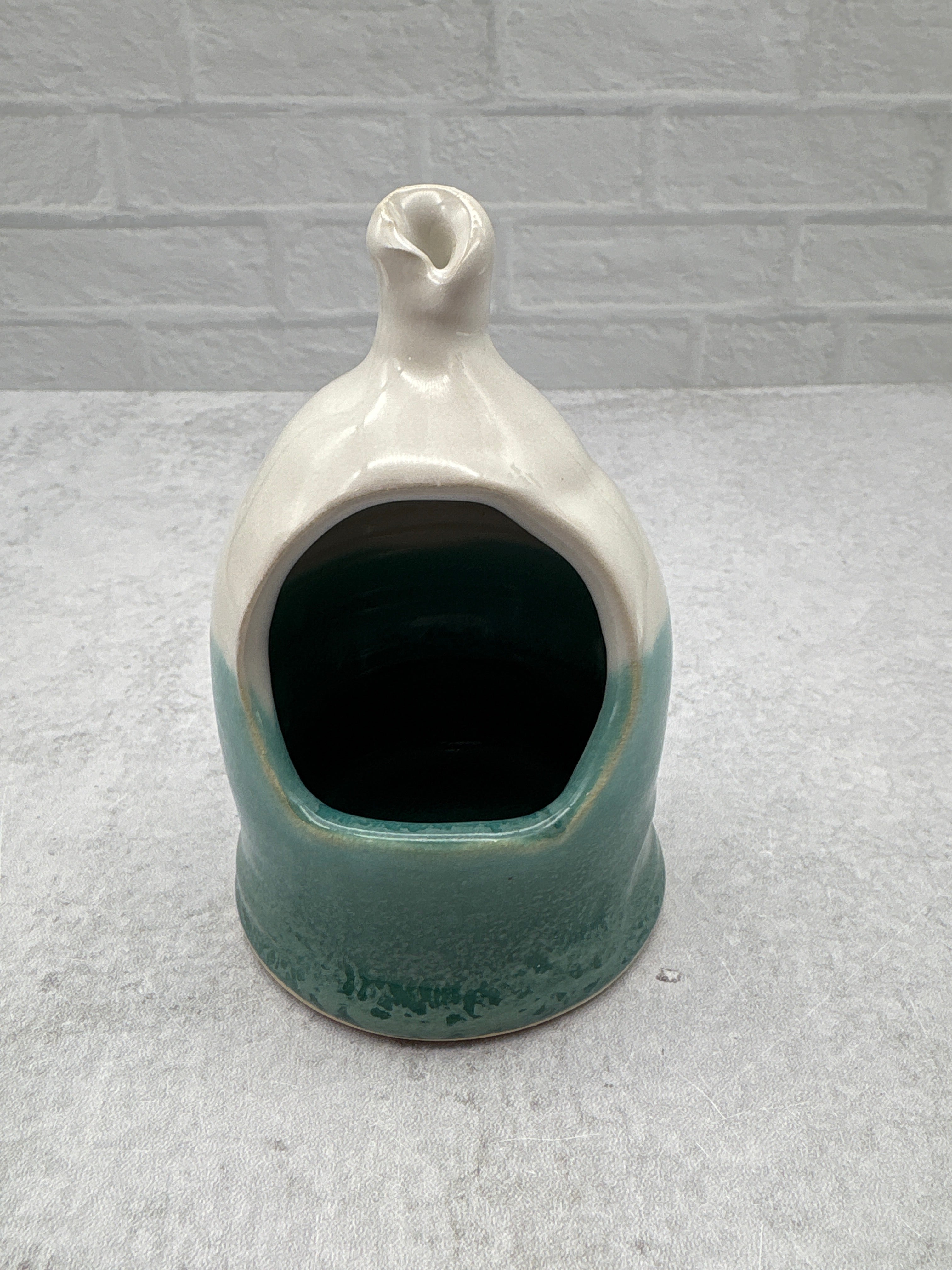 Salt Pigs in White Stoneware