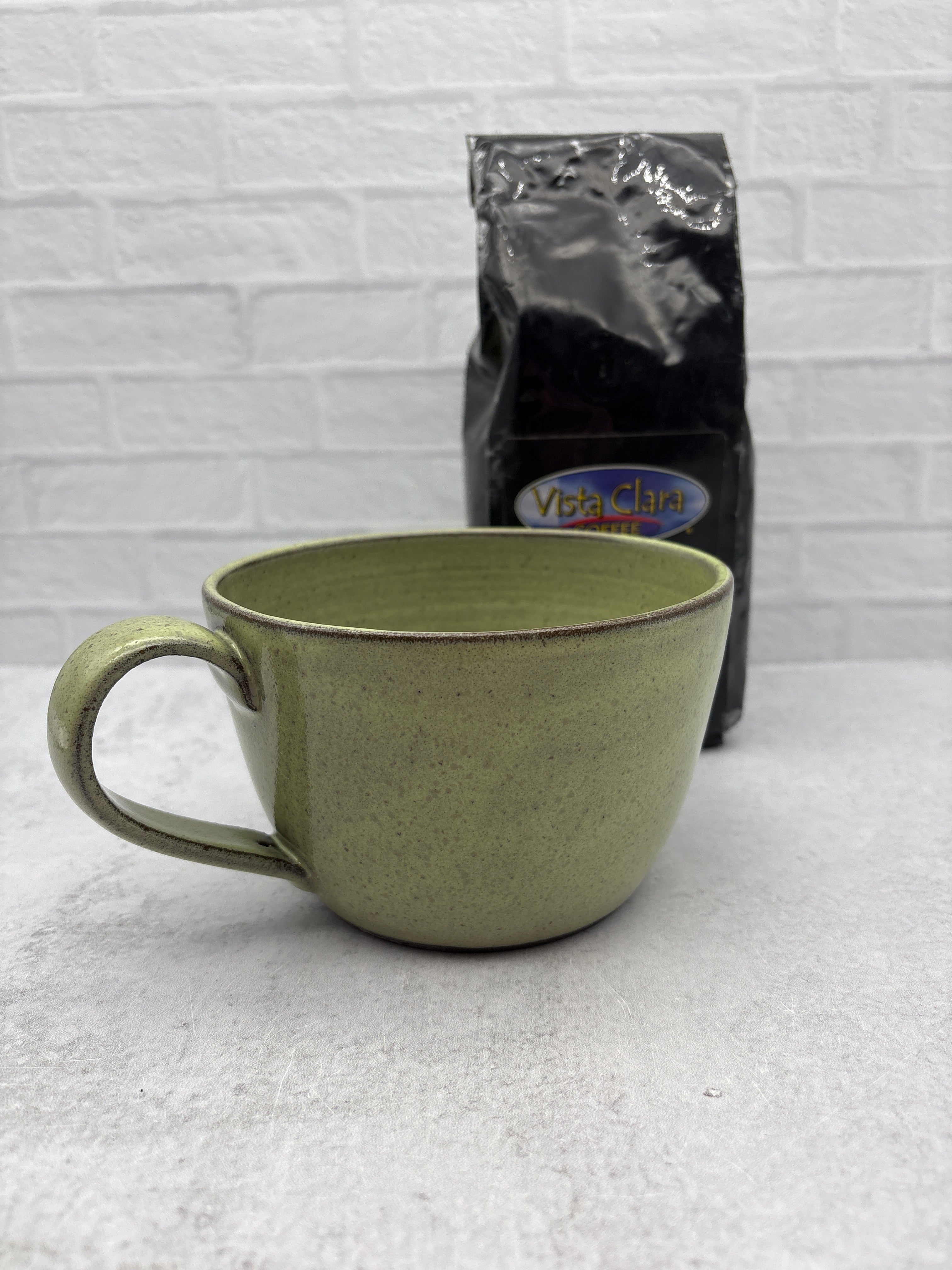 Latte/Soup Mugs in Dark Brown Stoneware