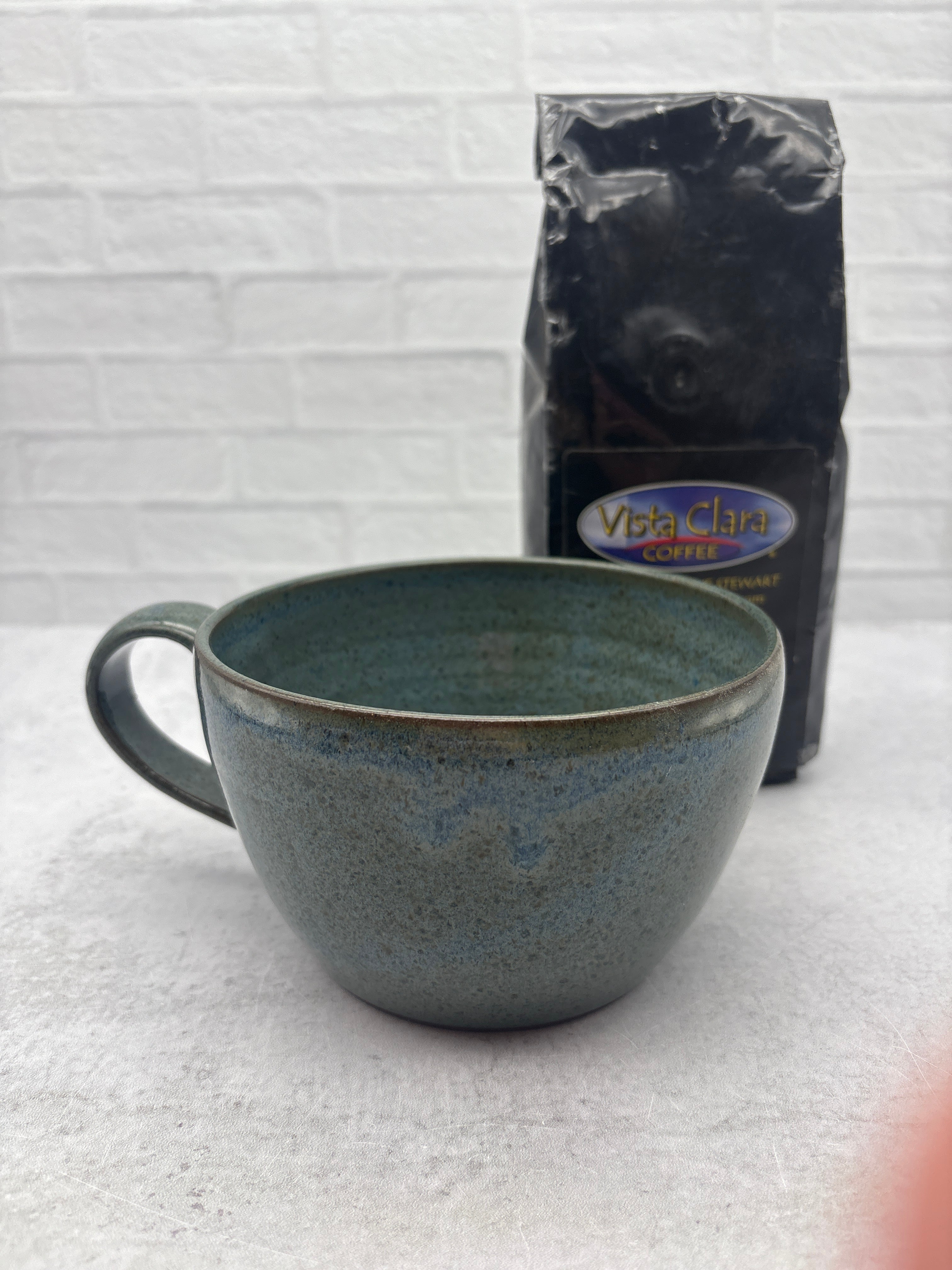 Latte/Soup Mugs in Dark Brown Stoneware