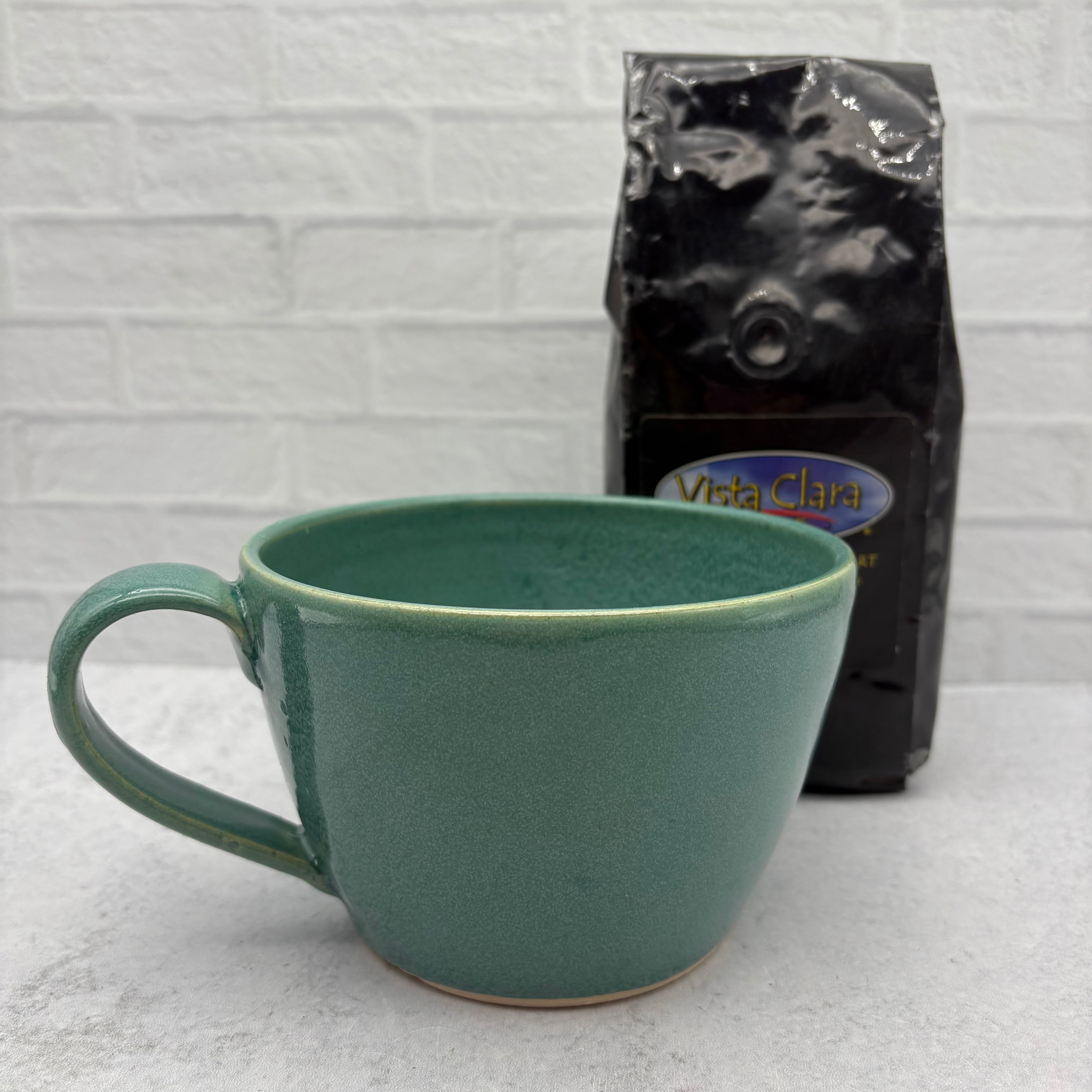 Latte/Soup Mugs in White Stoneware