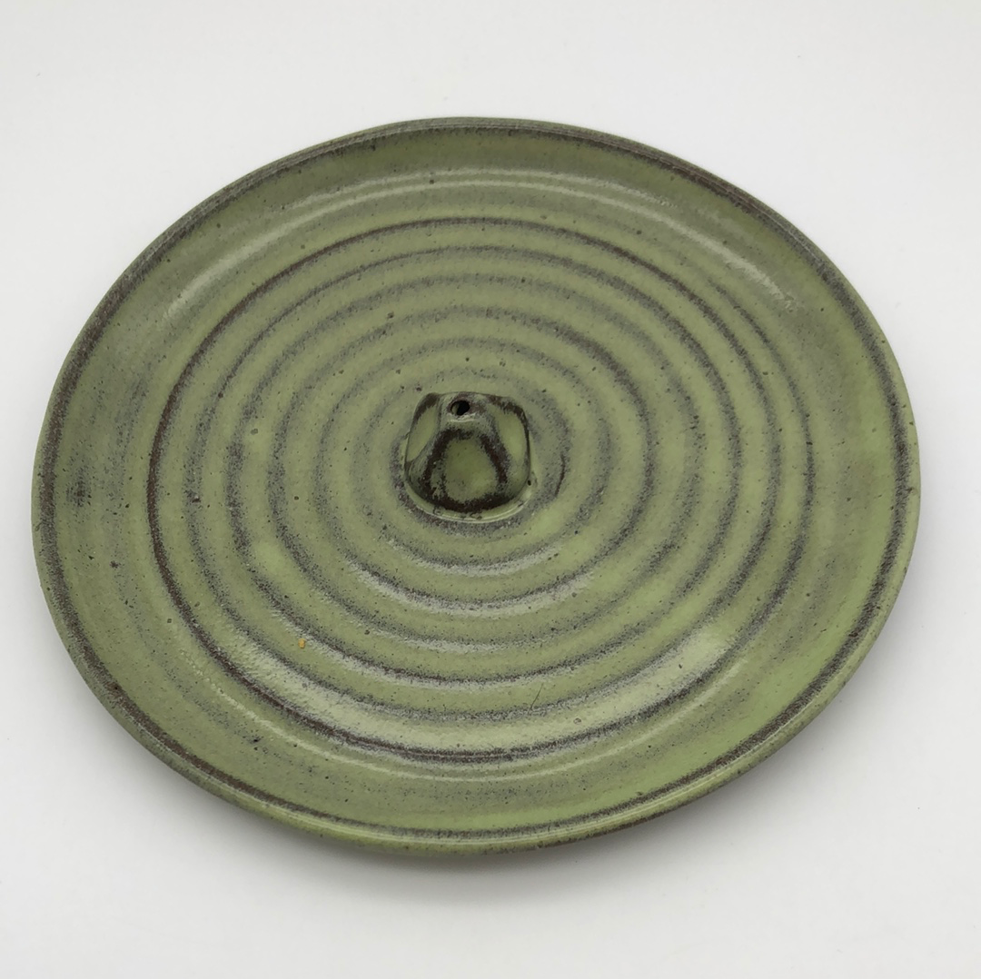Incense Holders in Brown Stoneware