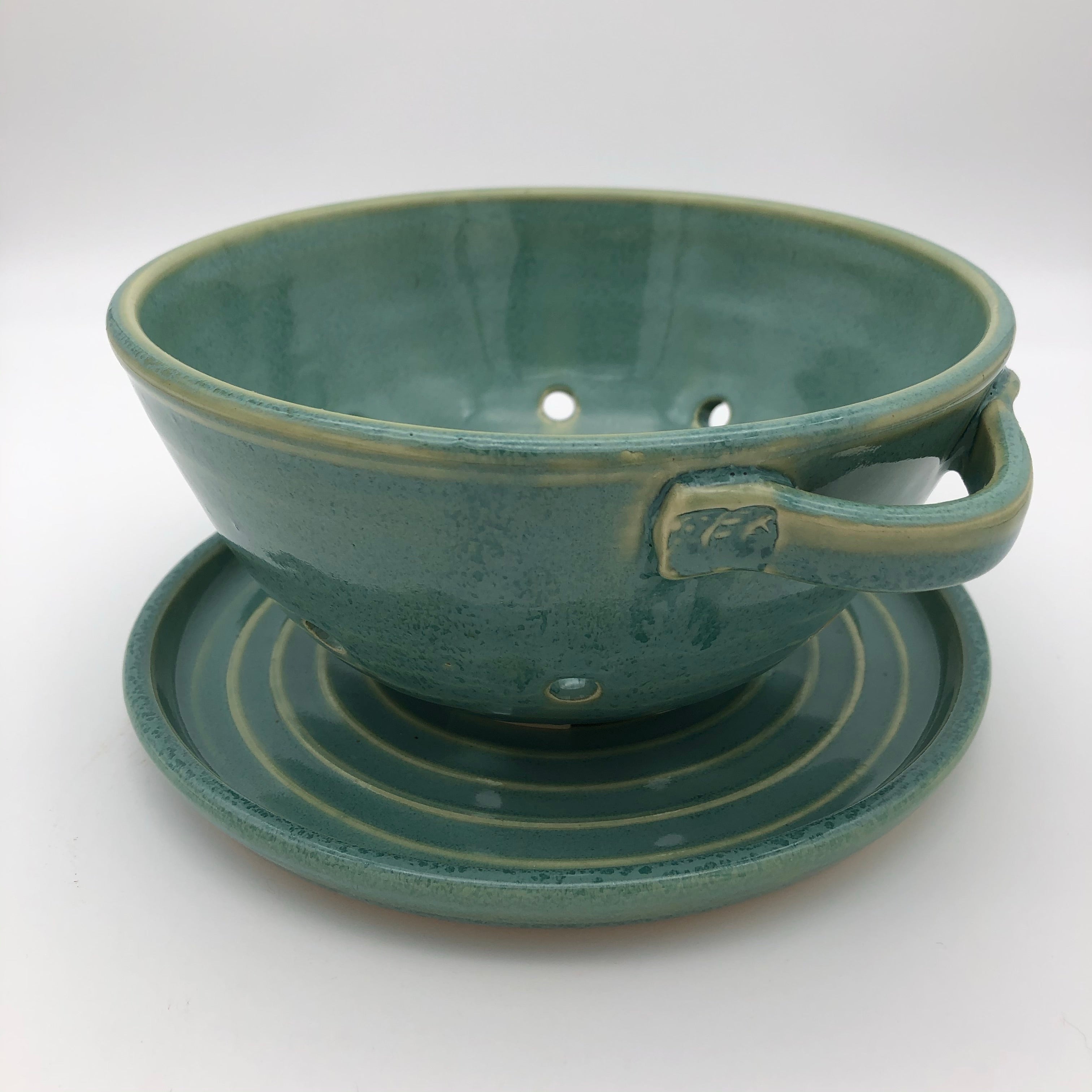 Berry Bowl in Blue Green