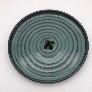 Incense Holders in Brown Stoneware