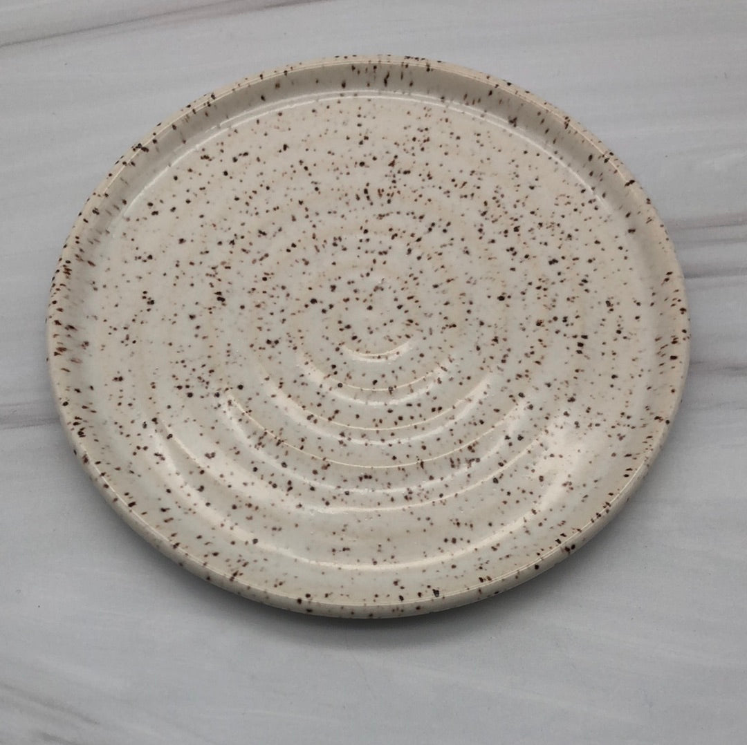 Small Plates in Speckle Stoneware