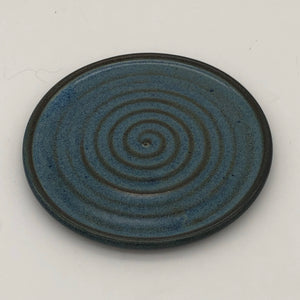 Small Plates in Brown Stoneware