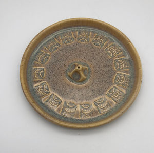 Incense Holders in White Stoneware