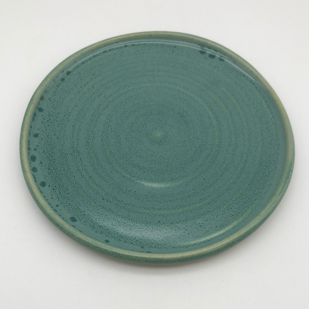 Small Plates in White Stoneware